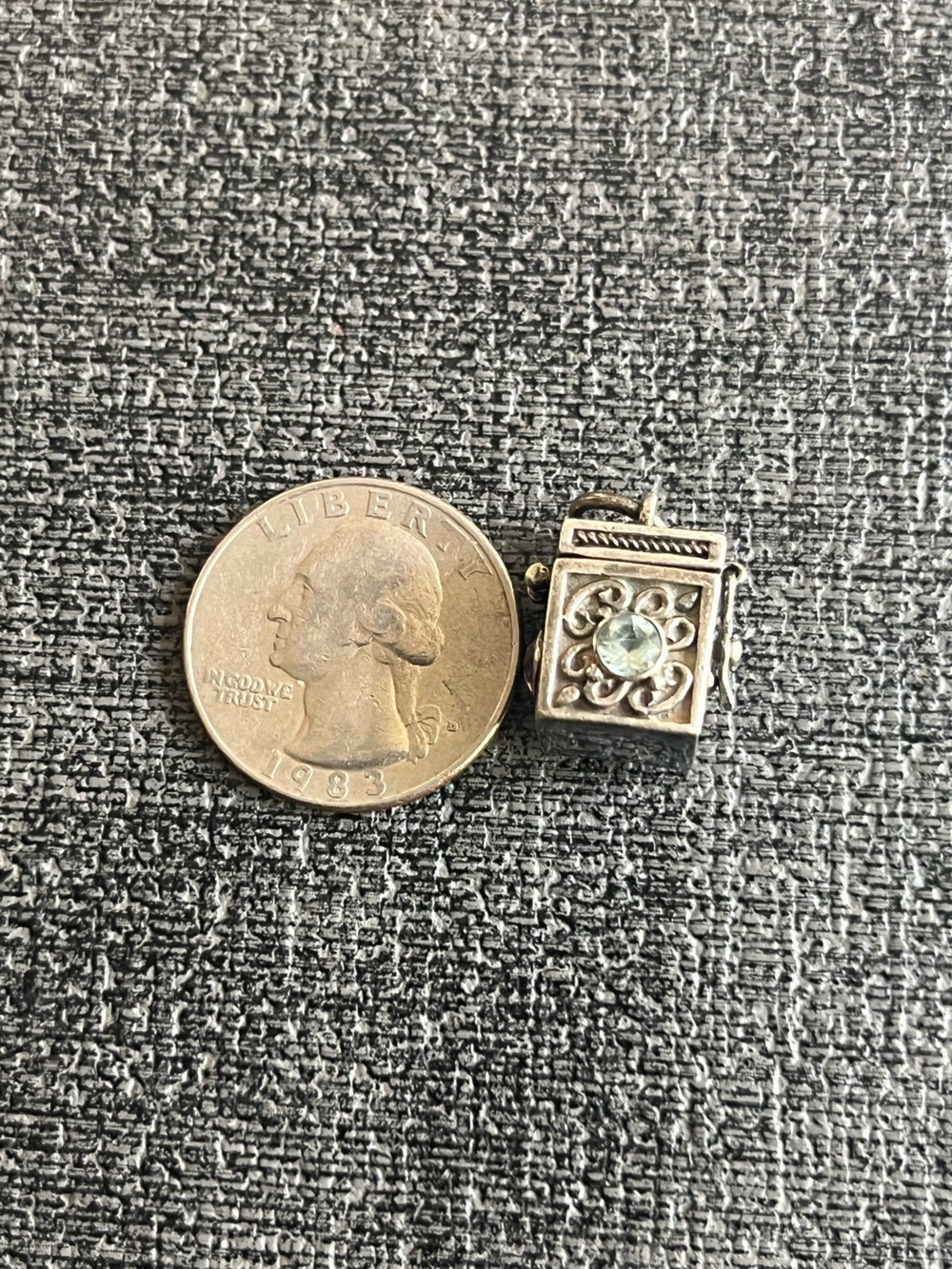 925 prayer box pendant - Picture 3 of 5